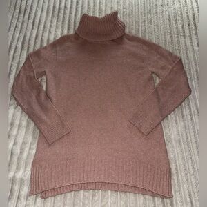 Oversized Knit Turtleneck Sweater